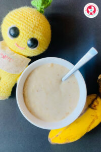 गेहूं केले का दलिया!!!