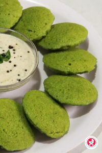 पालक इडली रेसिपी